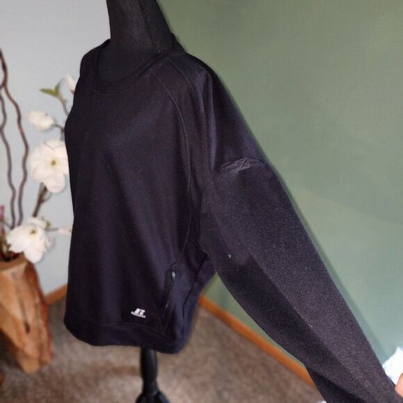 Russell Premier Dri-Power Sweat Shirt zipper pockets Size XXL Mens - Picture 2 of 5